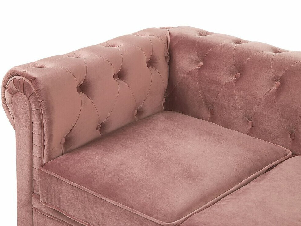 Chesterfield-sófi Cirdoro 101 (Fjólublár)