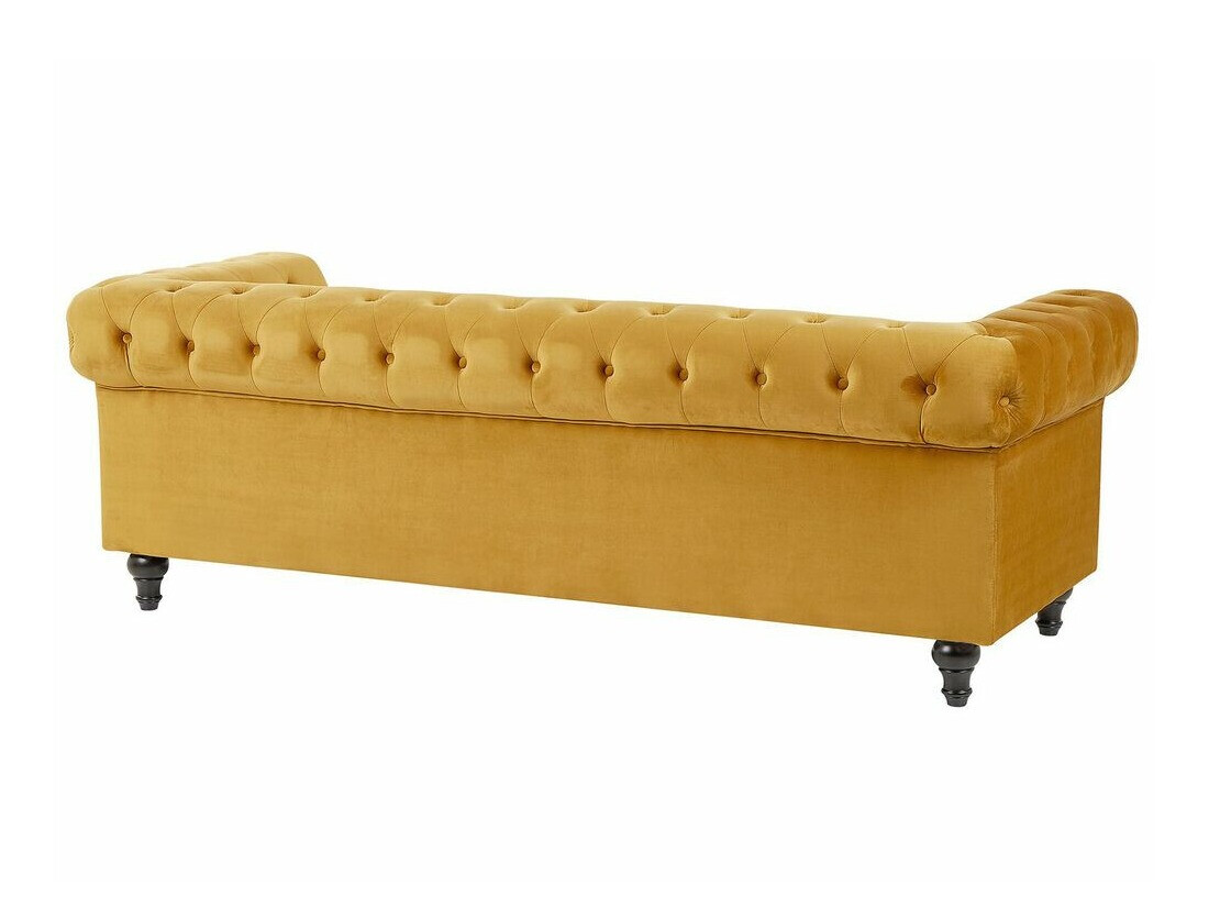 Chesterfield-sófi Cirdoro 101 (Gulur)