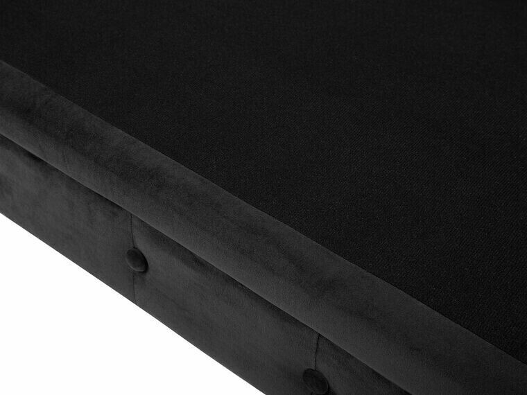 Chesterfield-sófi Cirdoro 101 (Svartur)