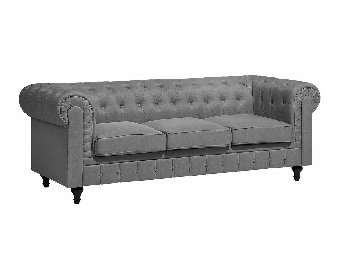 Chesterfield-sófi Cirdoro 104 (Grár)