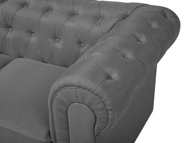 Chesterfield-sófi Cirdoro 104 (Grár)
