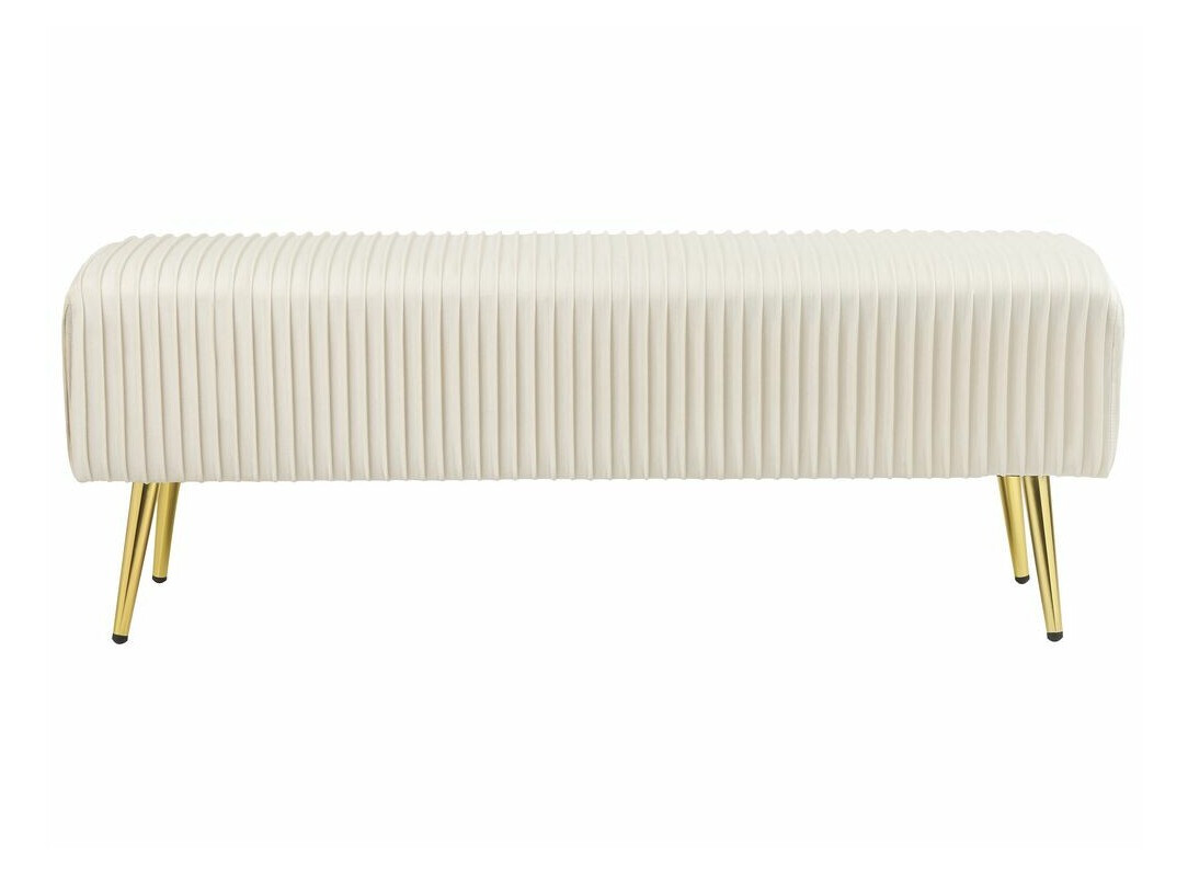 Bólstraður bekkur Berwyn 859 (Rjómalitur)