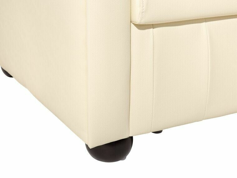 Chesterfield-hægindastóll Cirdoro 105 (Rjómalitur)