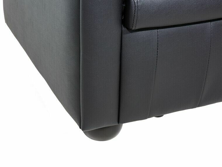 Chesterfield-hægindastóll Cirdoro 105 (Svartur)