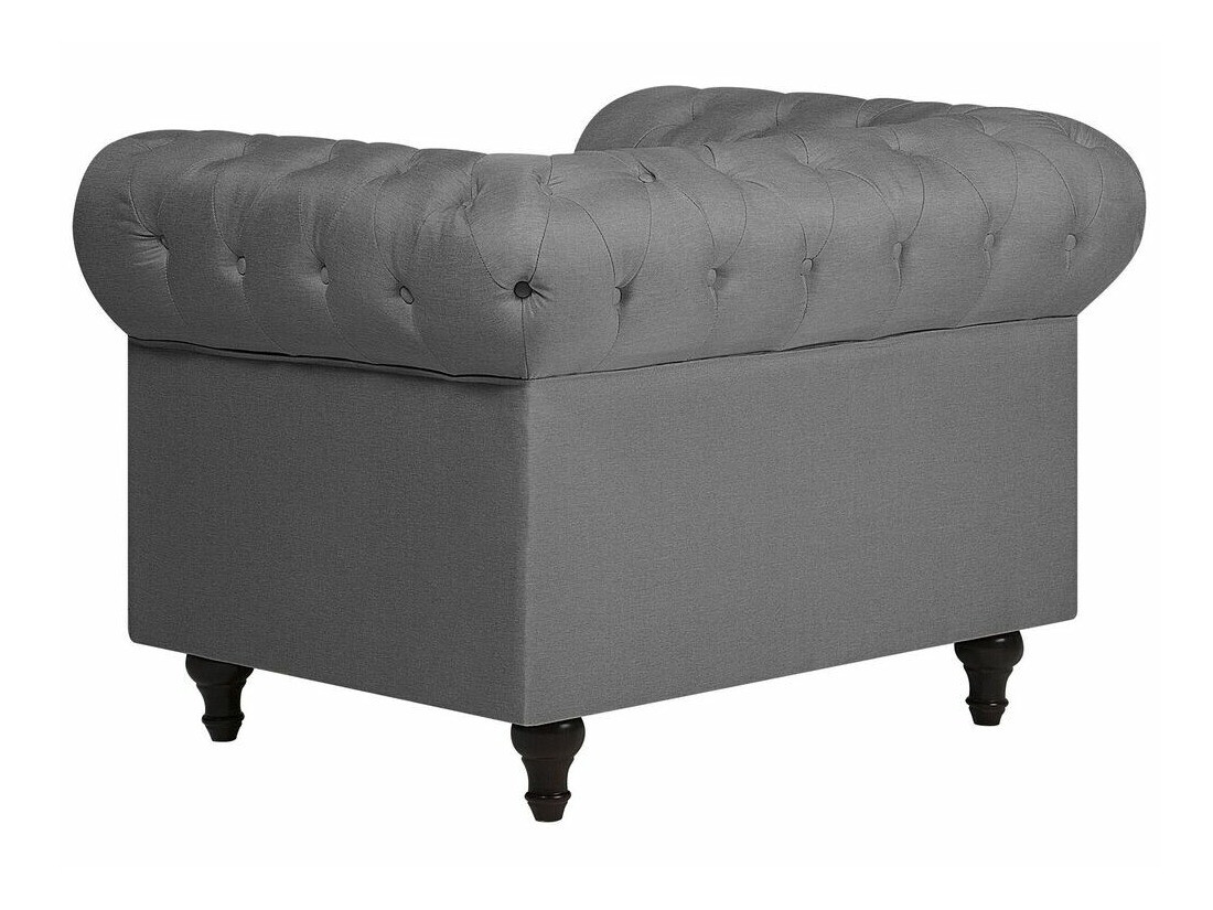Chesterfield-hægindastóll Cirdoro 107 (Grár)