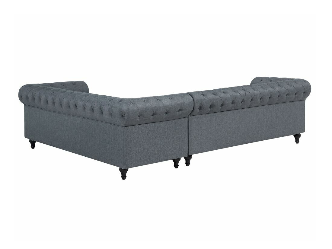 Chesterfield-hornsófi Cirdoro 109 (Grár)