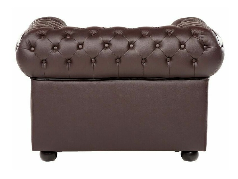 Chesterfield-bólstrað húsgagnasett Cirdoro 112 (Dökkbrúnn)