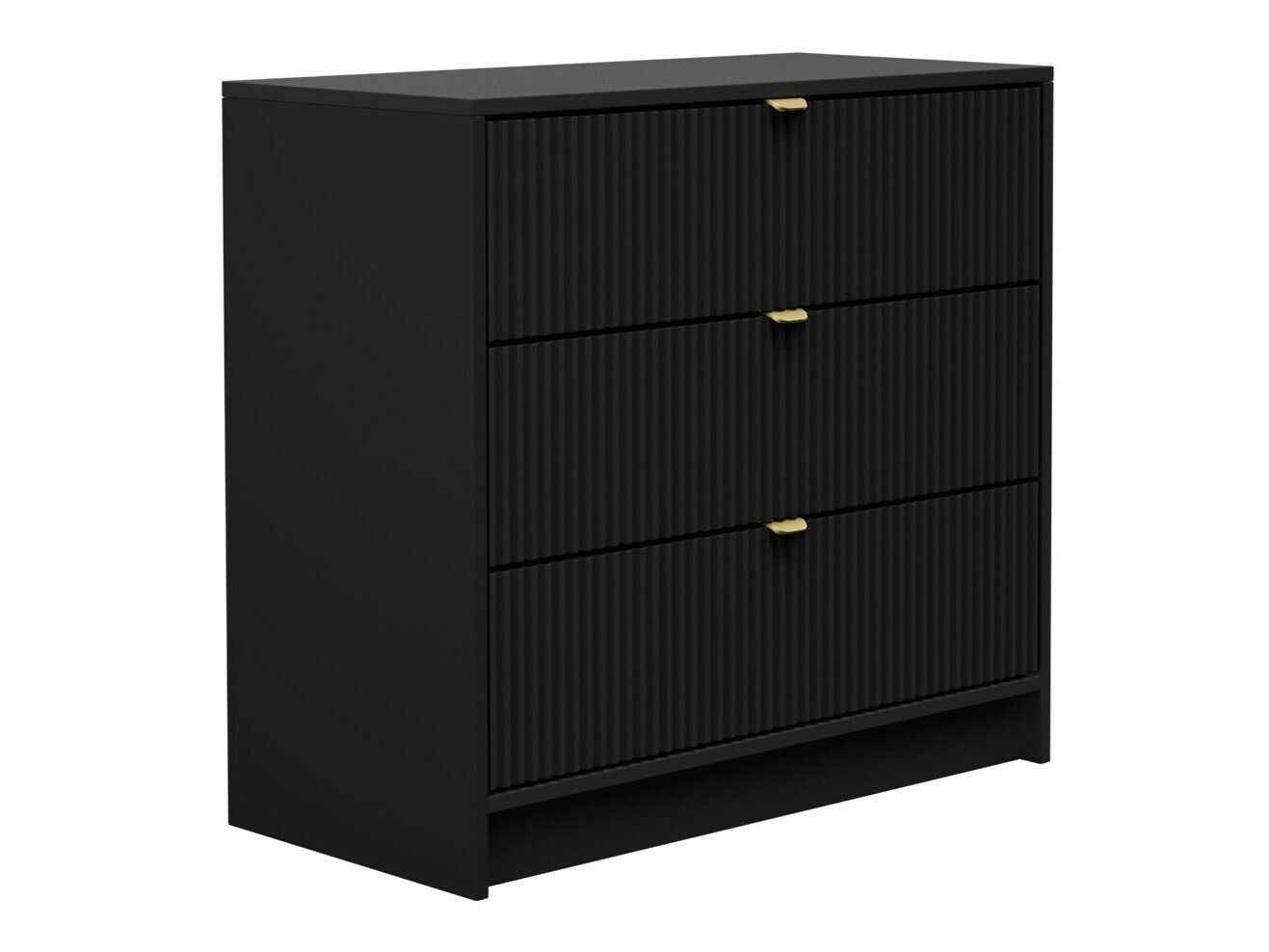 Kommóða Comfivo Papilio I (Svartur)