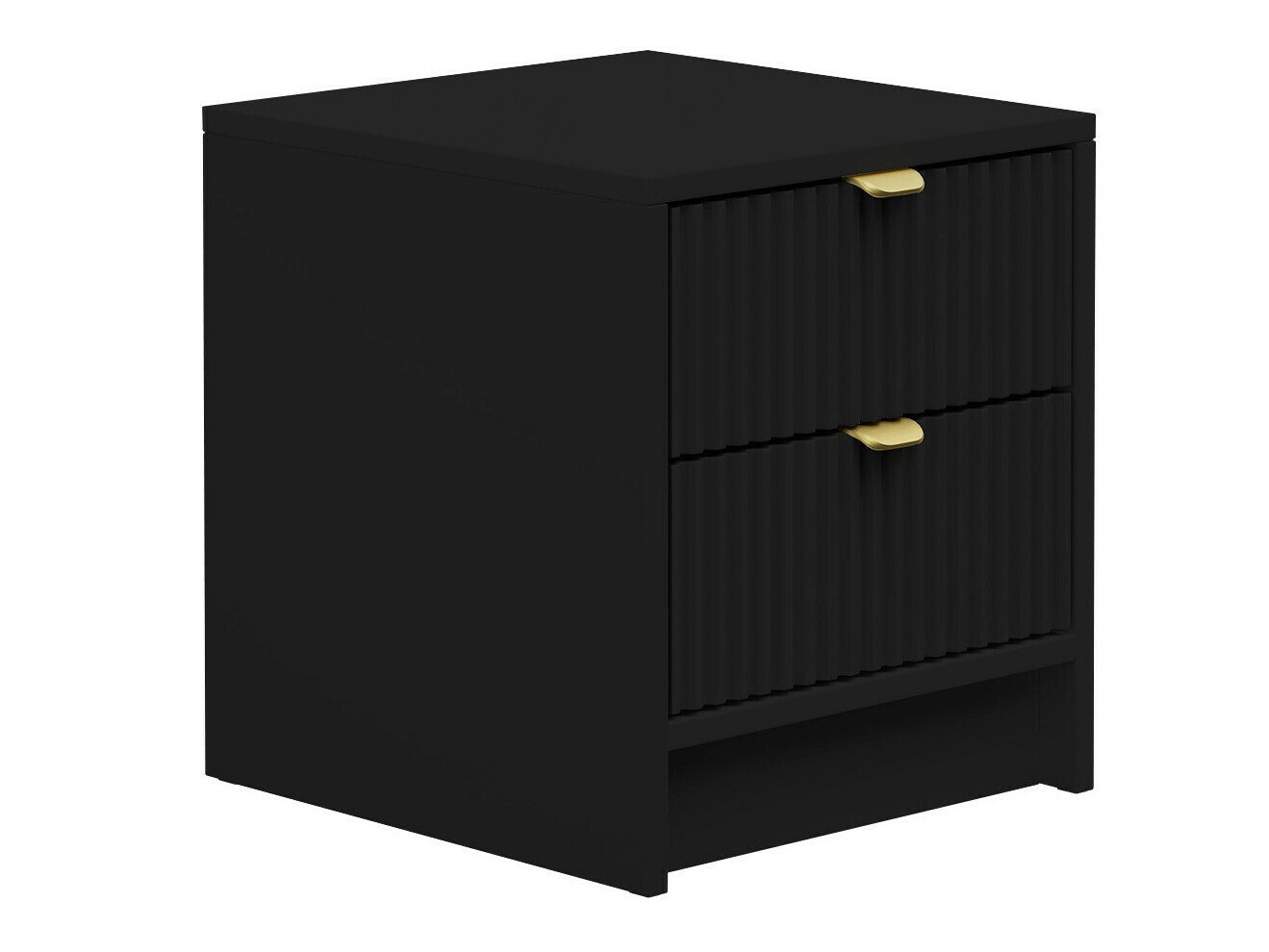 Náttborð Comfivo Papilio (Svartur)