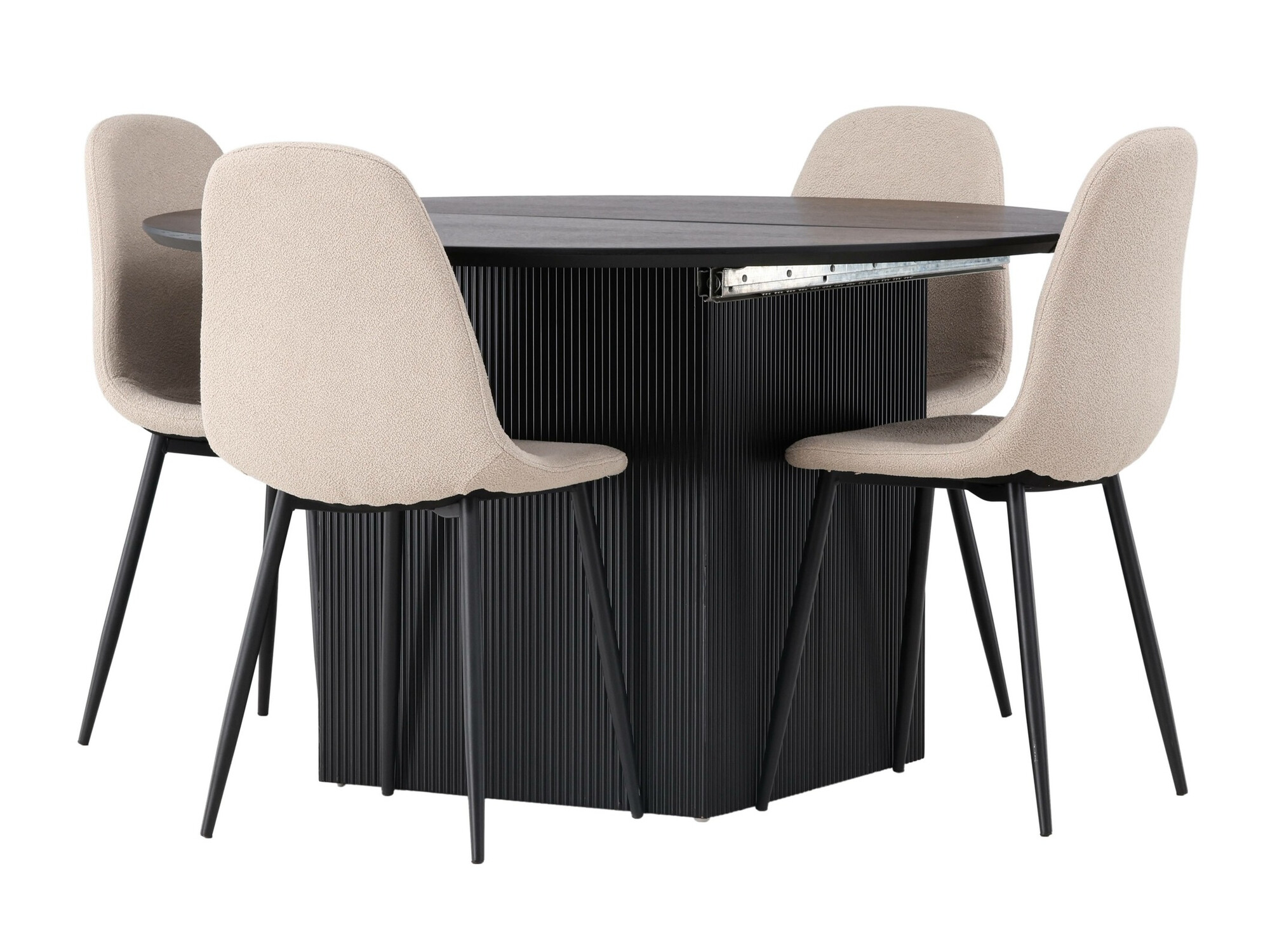 Borðstofusett Dallas 4287 (Beige)