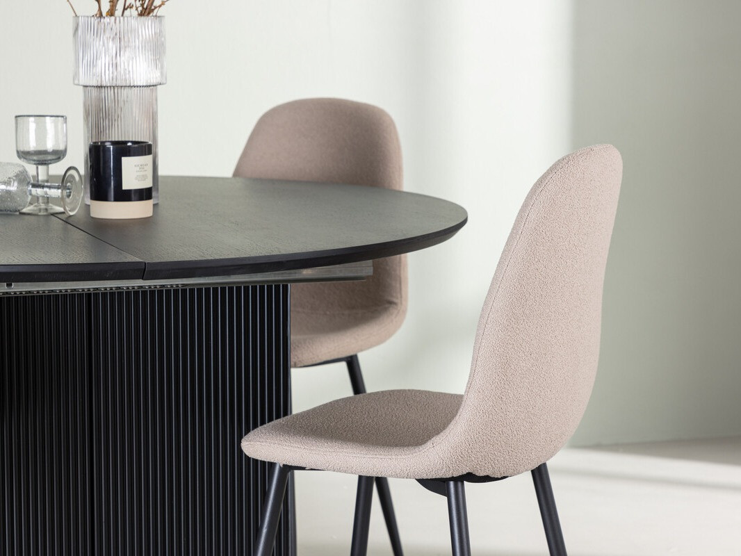 Borðstofusett Dallas 4287 (Beige)