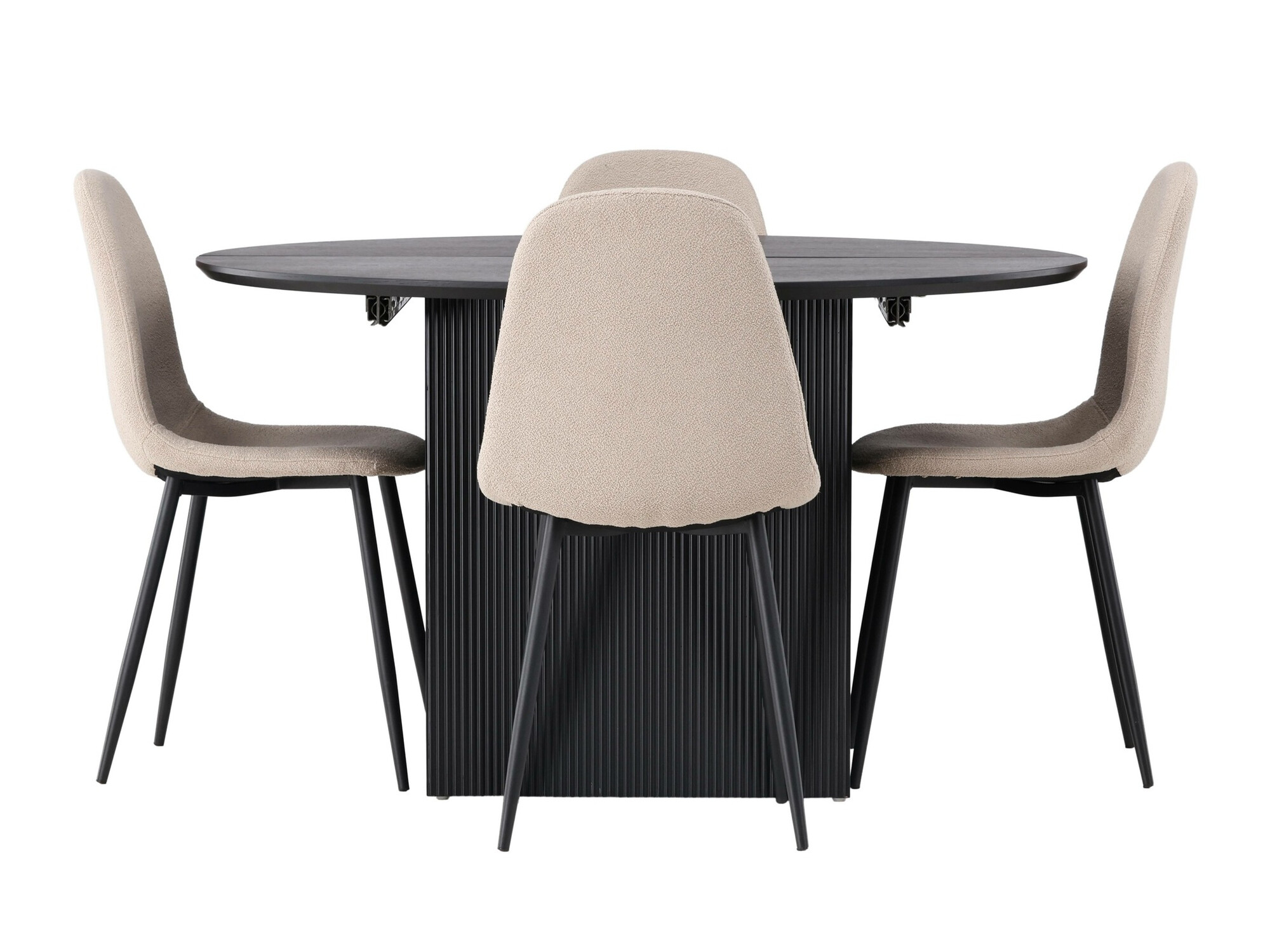 Borðstofusett Dallas 4287 (Beige)