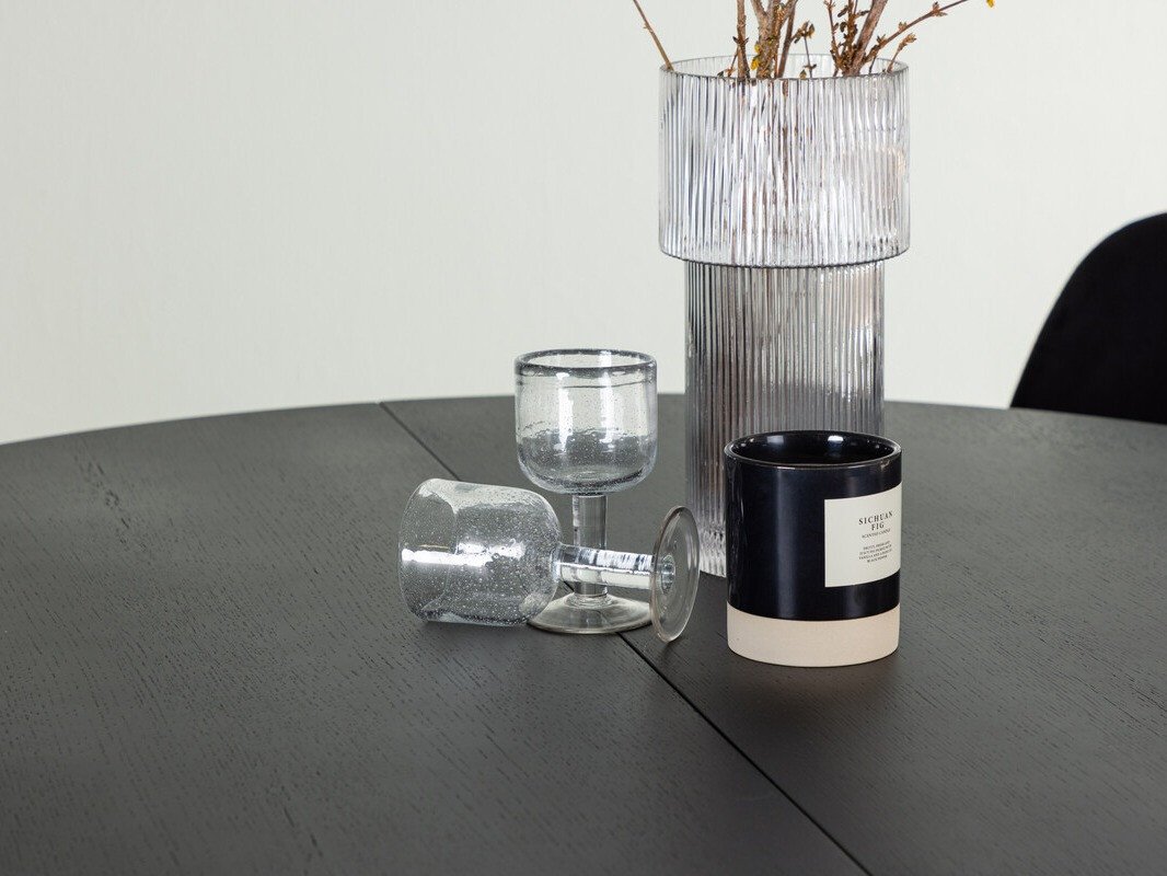 Borðstofusett Dallas 4287 (Svartur)