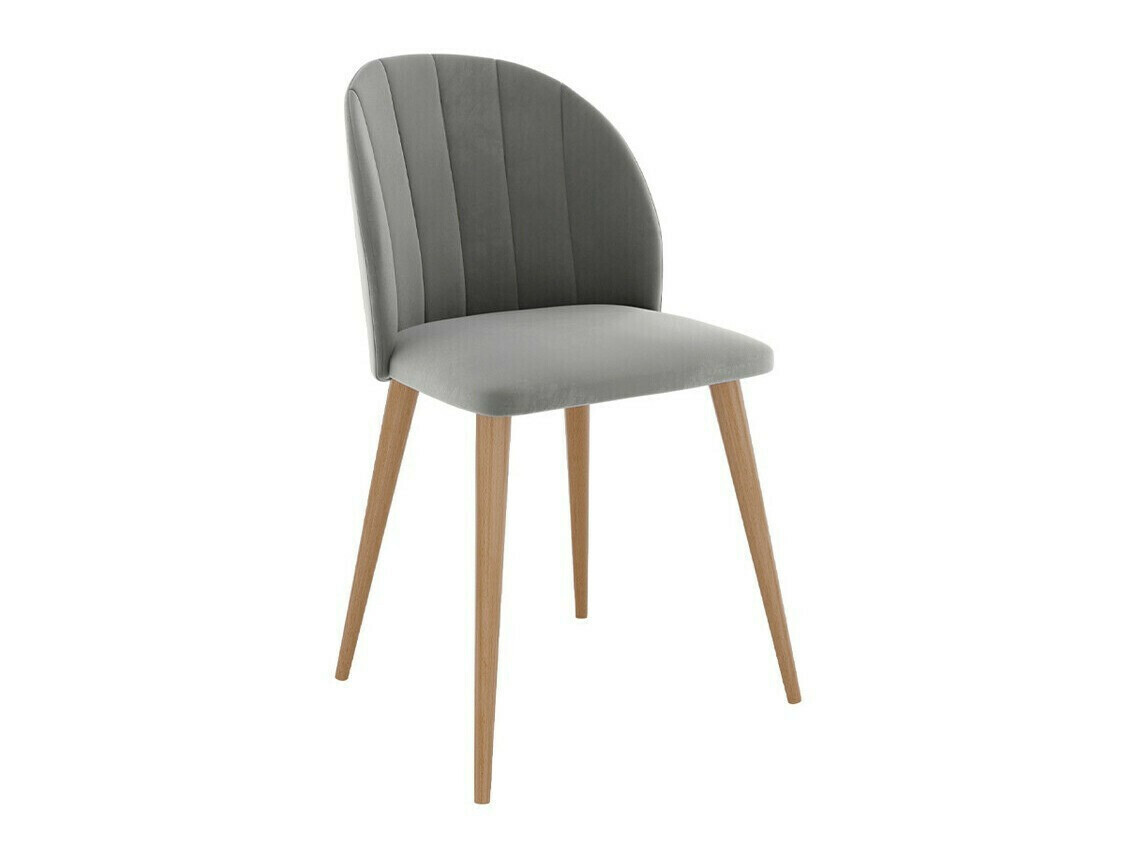 Borðstofusett Racine 127 (Brúnn + Magic Velvet 2217)
