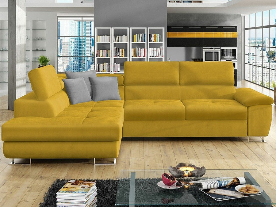 Horn­sófi Comfivo Ruta II (Magic Velvet 2234 + Magic Velvet 2217)