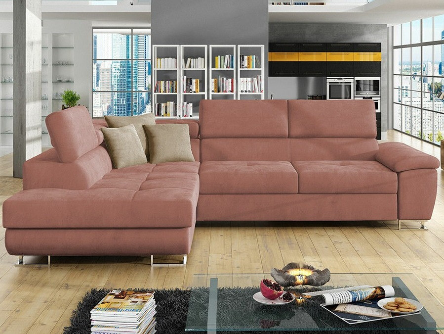 Horn­sófi Comfivo Ruta II (Uttario Velvet 2955 + Uttario Velvet 2979)