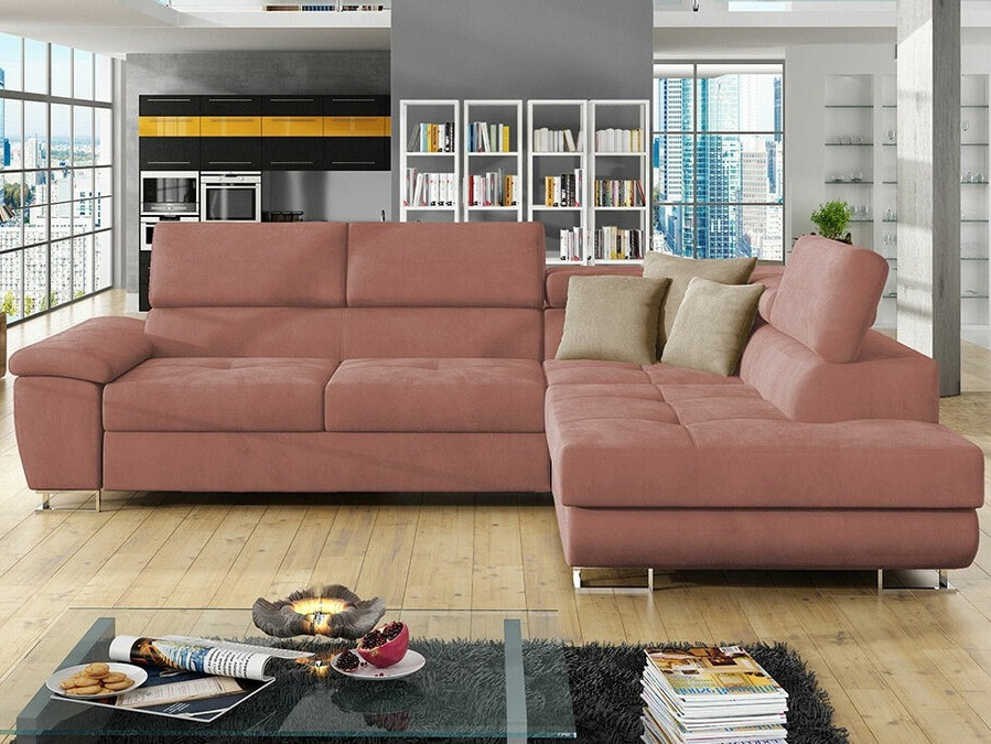 Horn­sófi Comfivo Ruta II (Uttario Velvet 2955 + Uttario Velvet 2979)