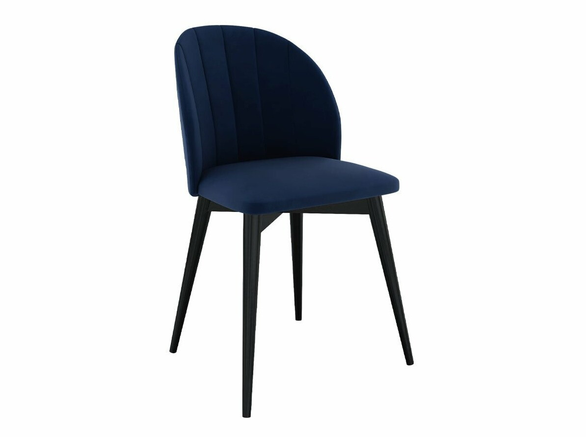 Borðstofusett Racine 127 (Svartur + Magic Velvet 2216)