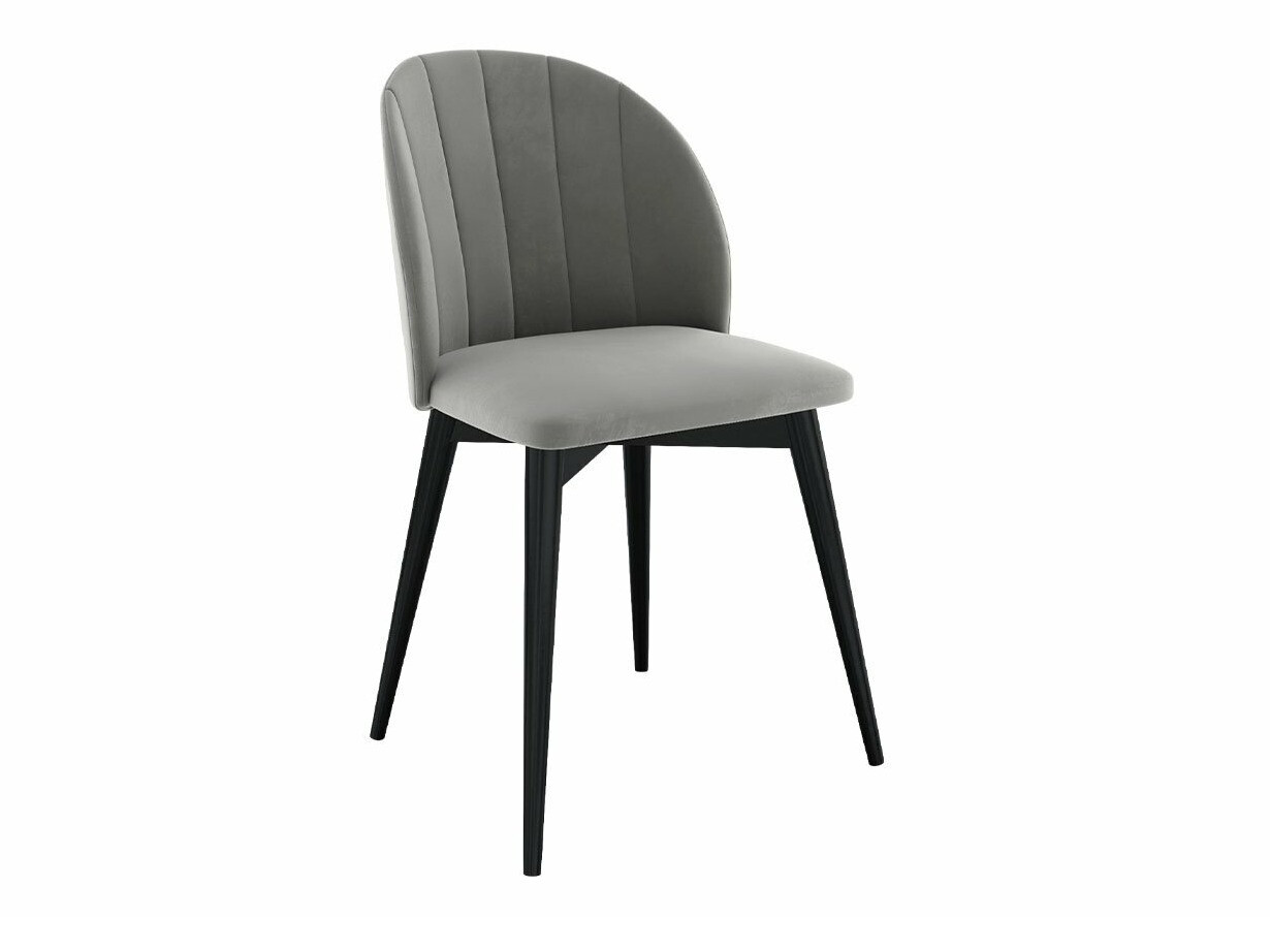 Borðstofusett Racine 127 (Svartur + Magic Velvet 2217)