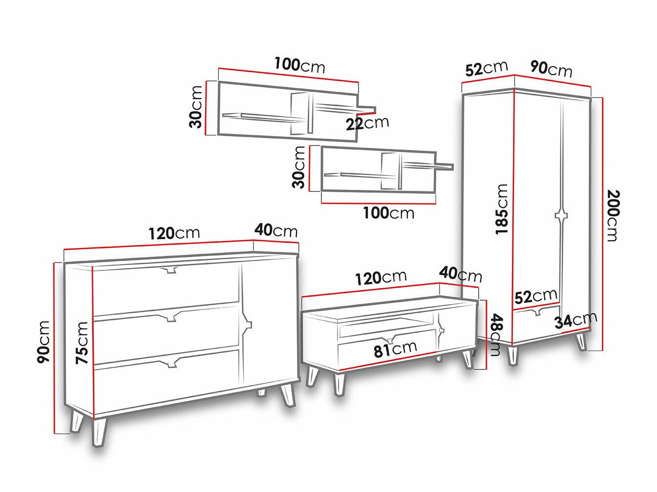 Stofusett Etrmoru 145