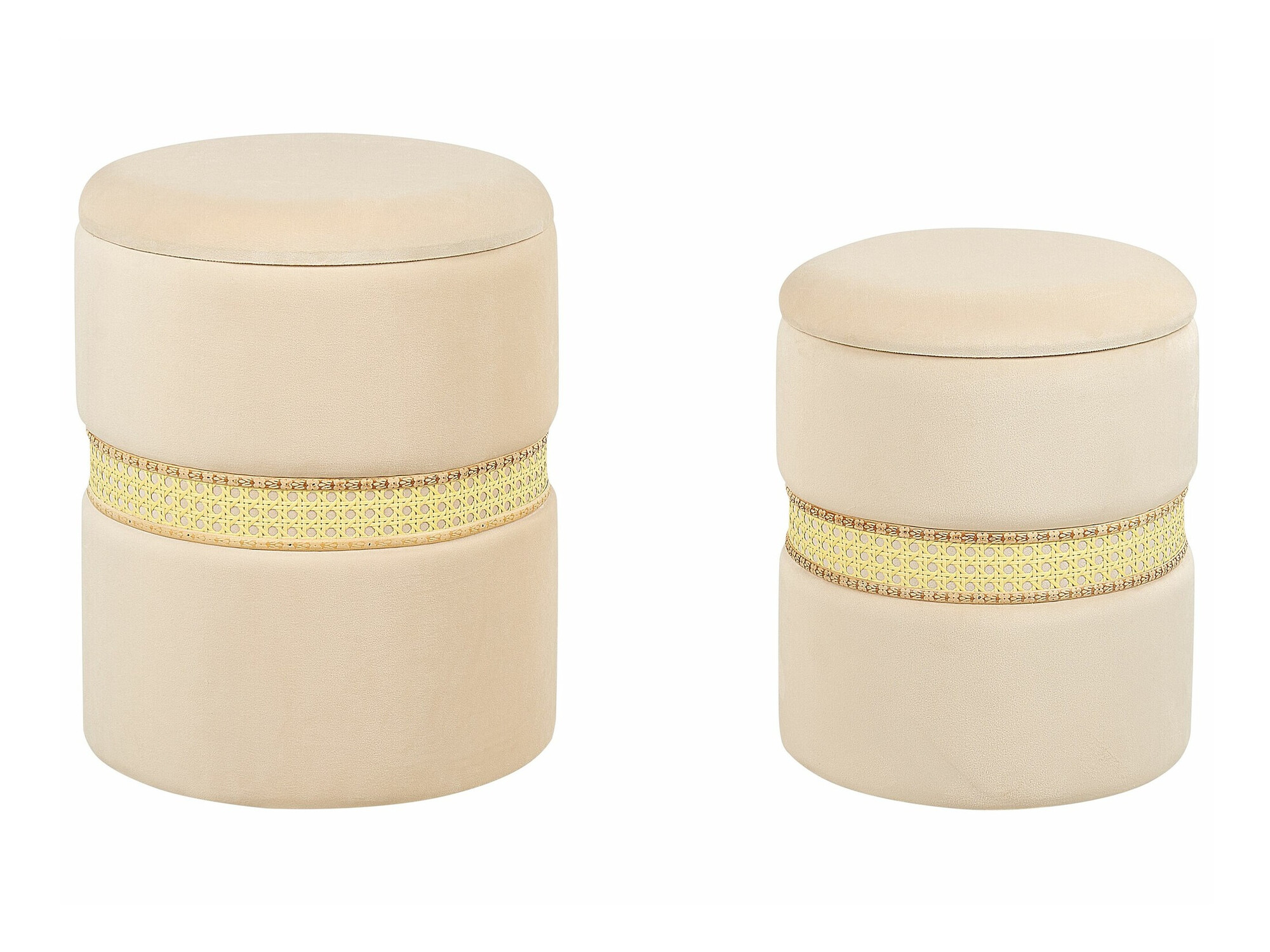 Sett af skemlum Berwyn 1600 (Beige)