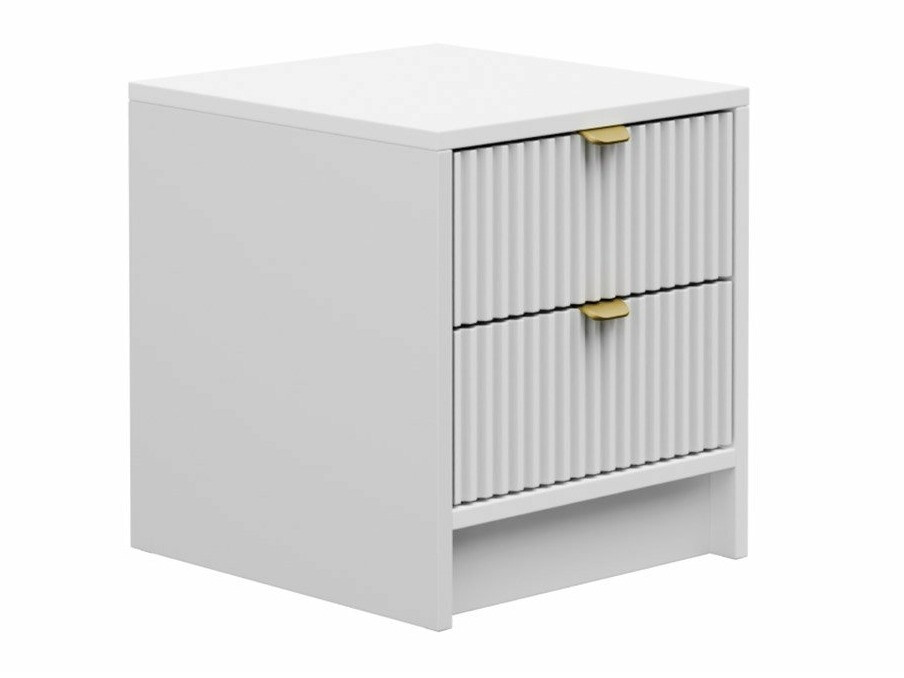 Náttborð Comfivo Papilio (Hvítur)