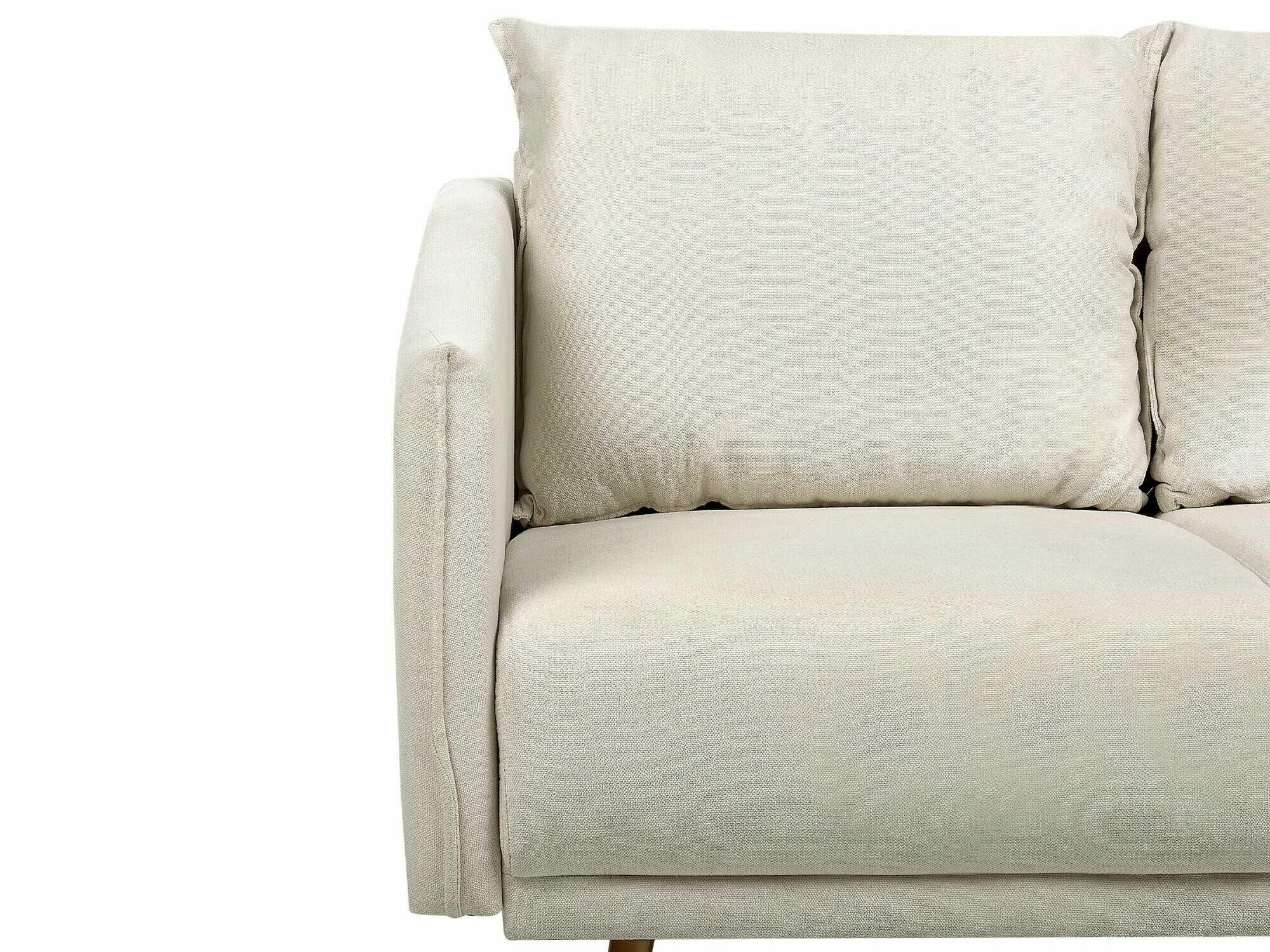 Sófi Berwyn 193 (Beige + Gylltur)