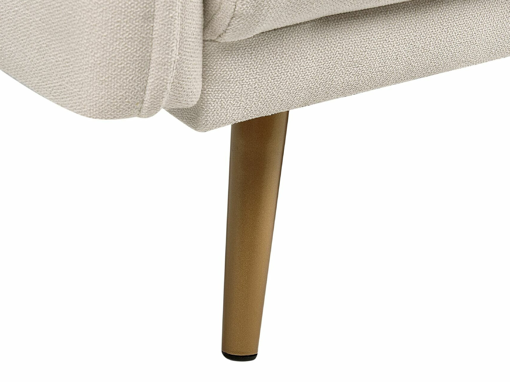 Sófi Berwyn 193 (Beige + Gylltur)