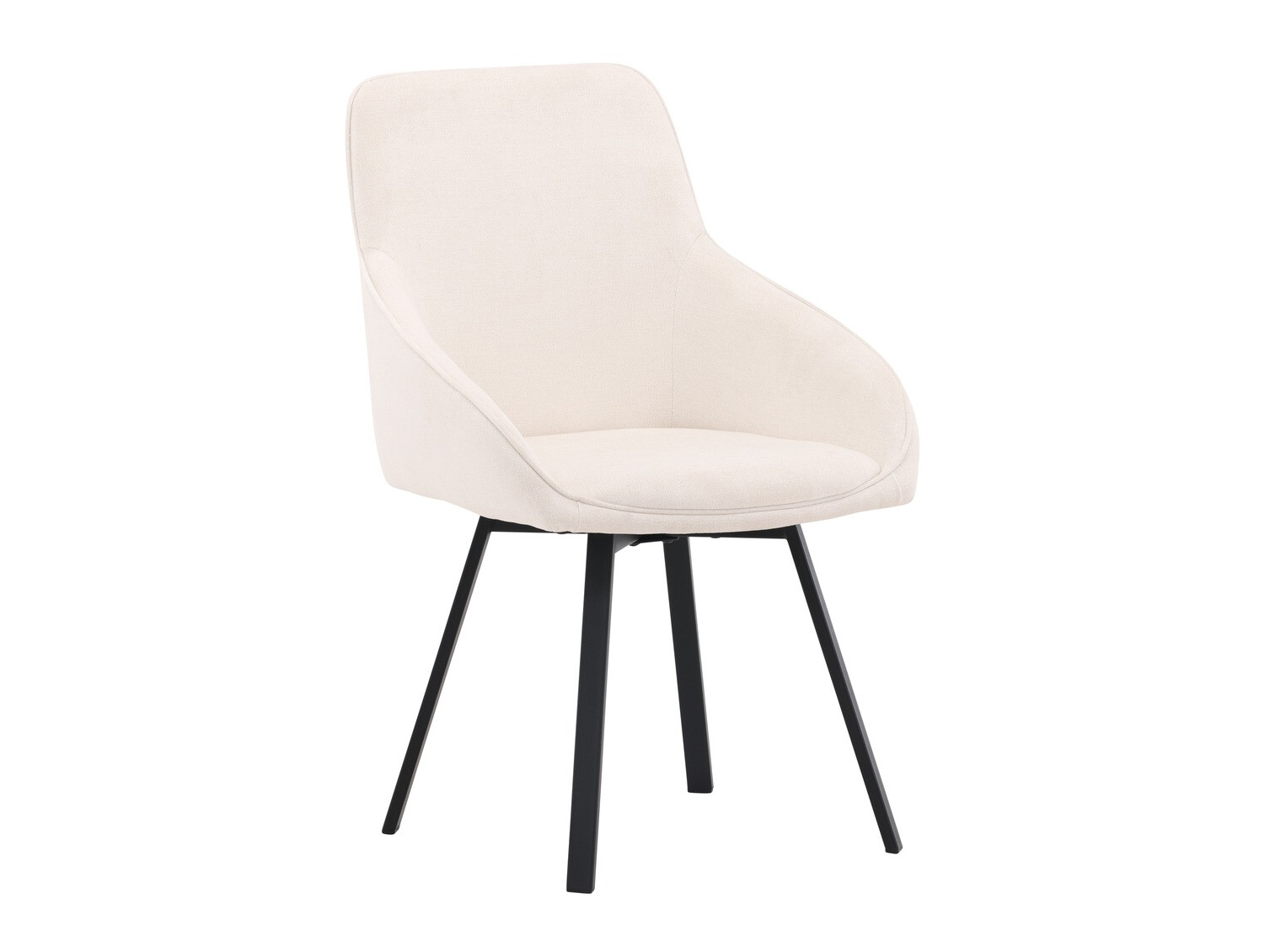 Borðstofusett Dallas 4325 (Beige + Svartur)