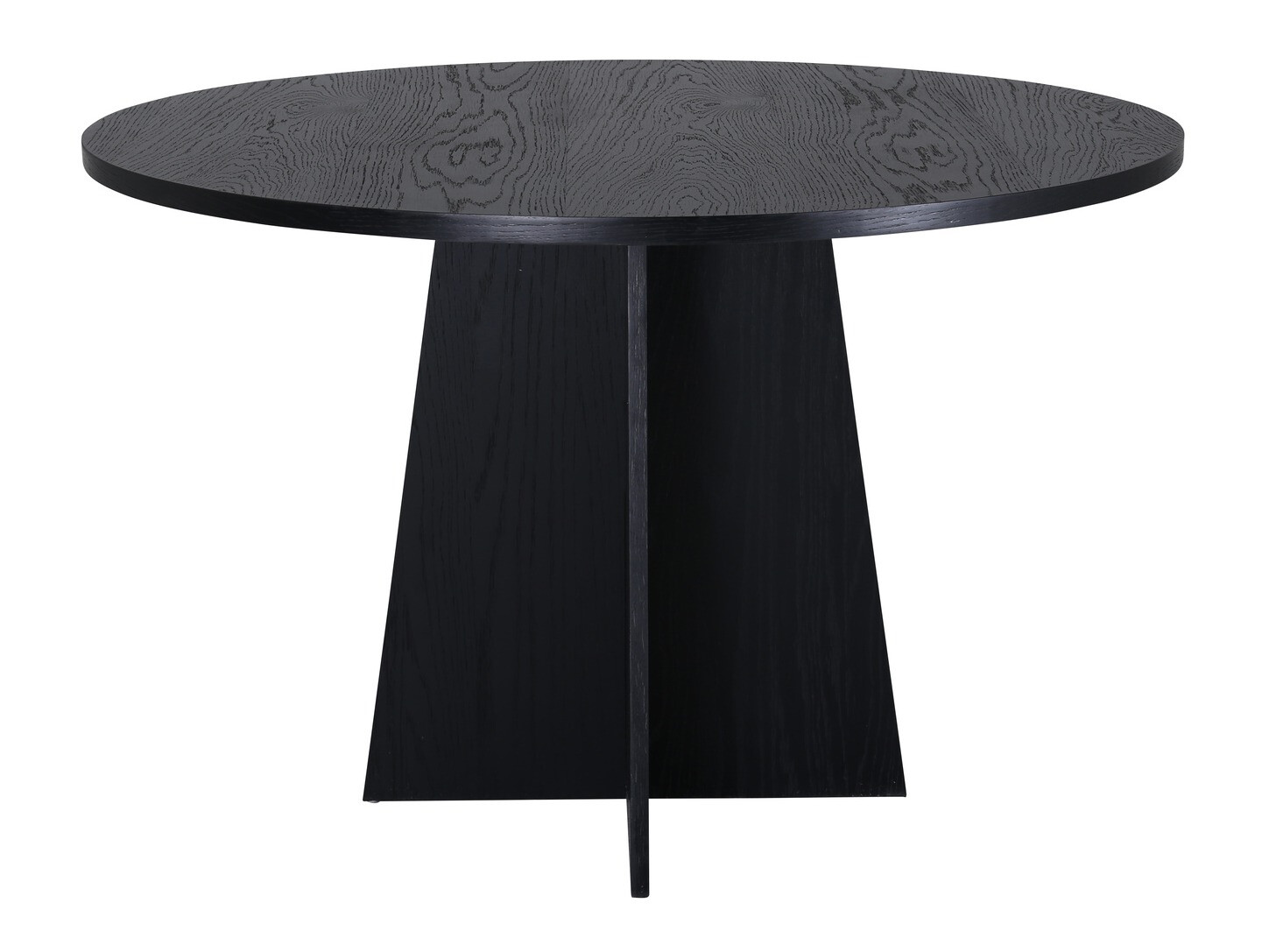 Borðstofusett Dallas 4325 (Dökkgrár + Svartur)