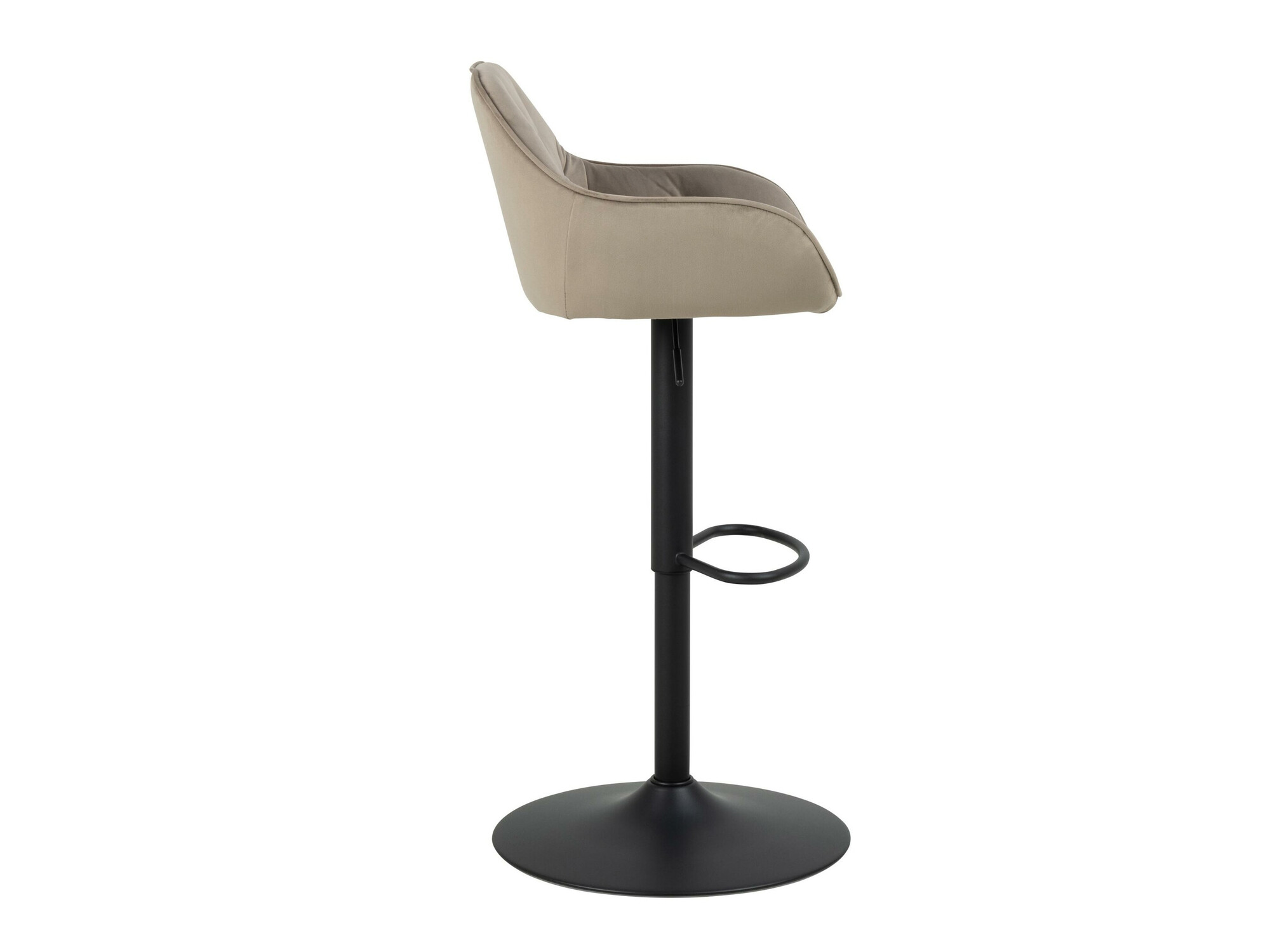 Barstóll Norsica 776 (Svartur + Beige)