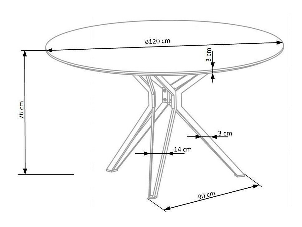Borð Houston 541