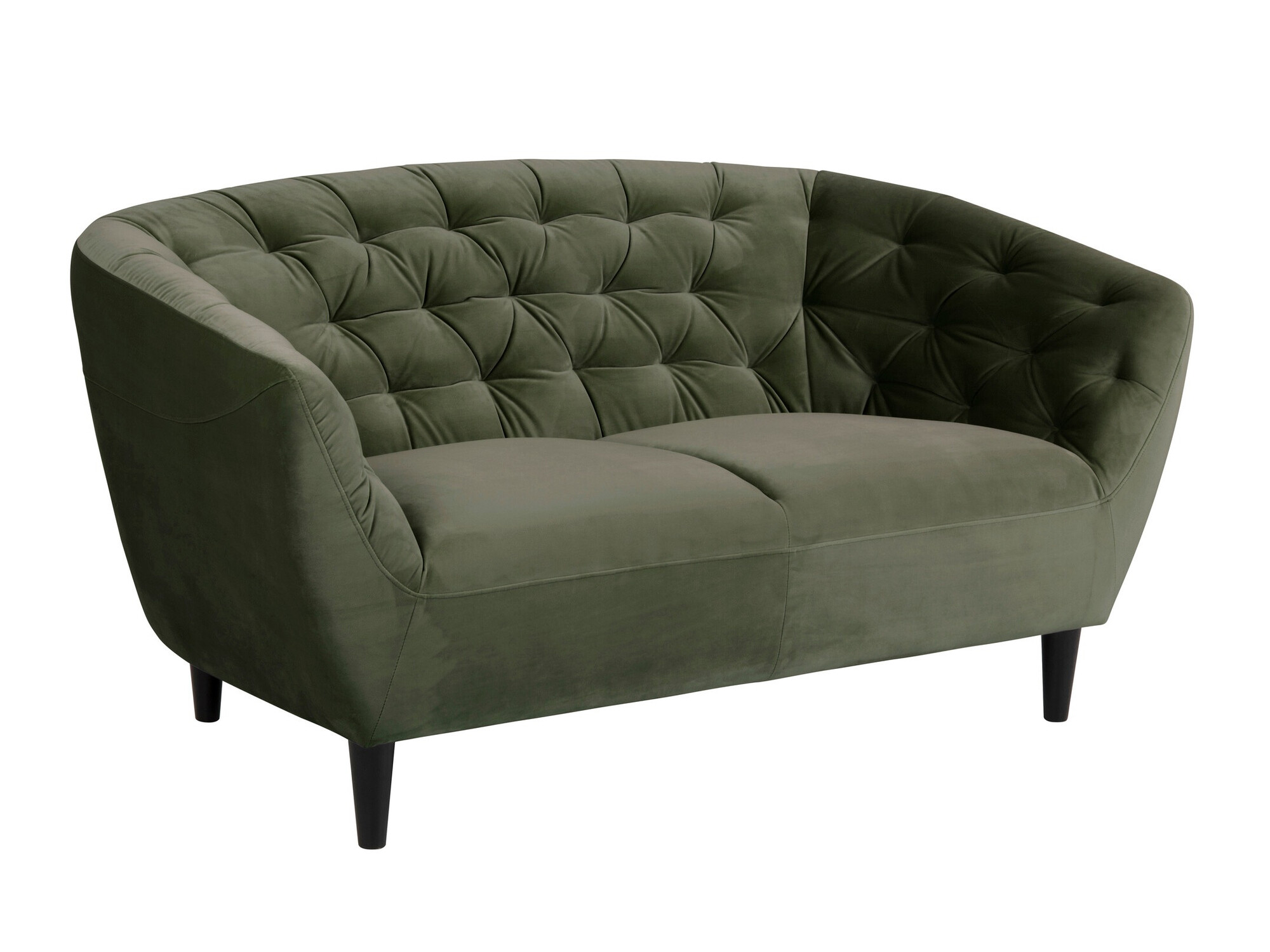 Chesterfield-sófi Norsica 260 (Dökkgrænn)