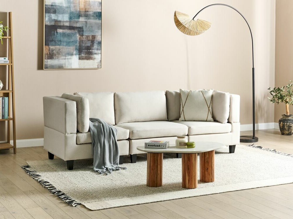 Einingasófi Elbmeli 100 (Beige)
