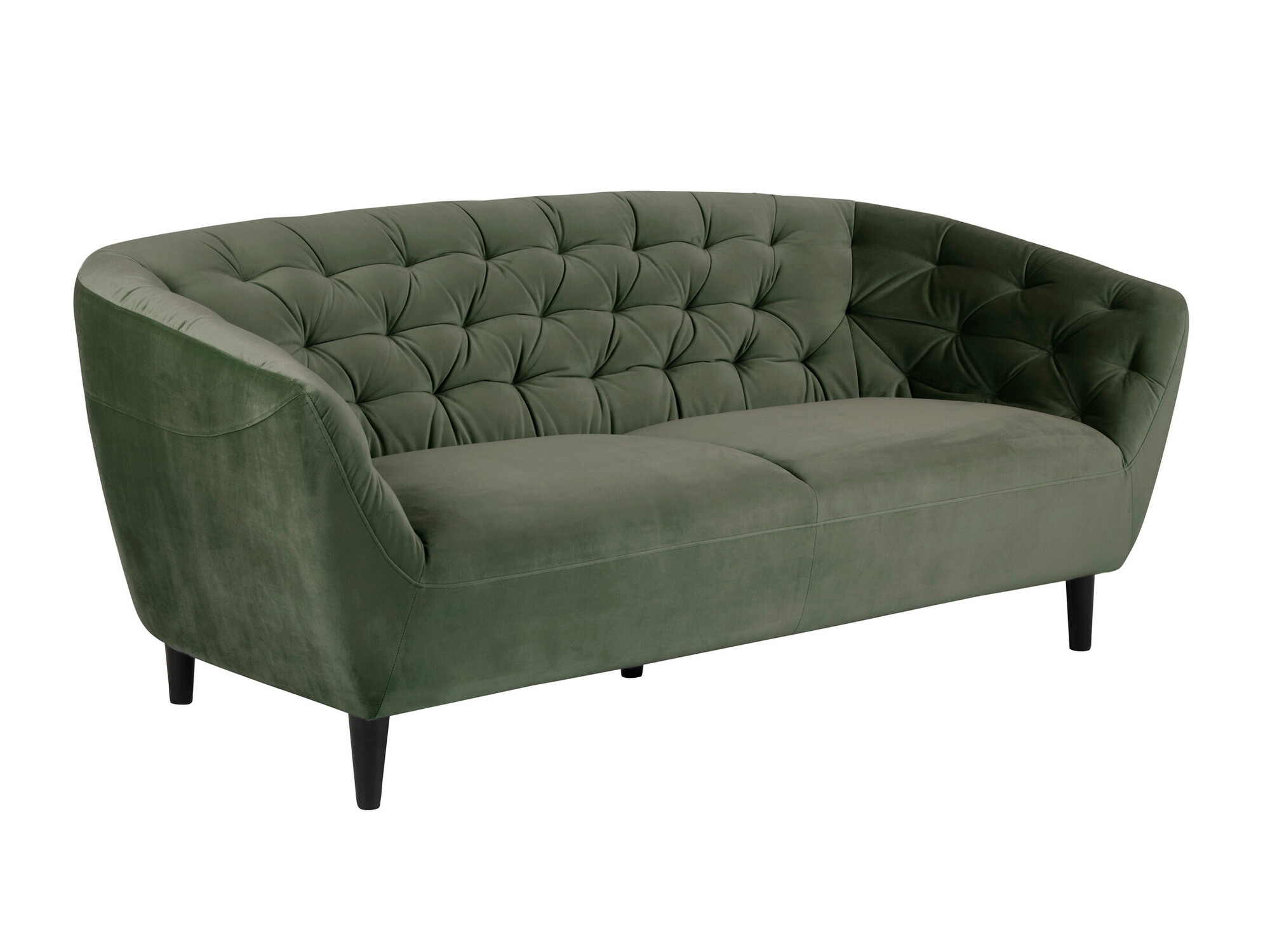 Chesterfield-sófi Norsica 232 (Dökkgrænn)