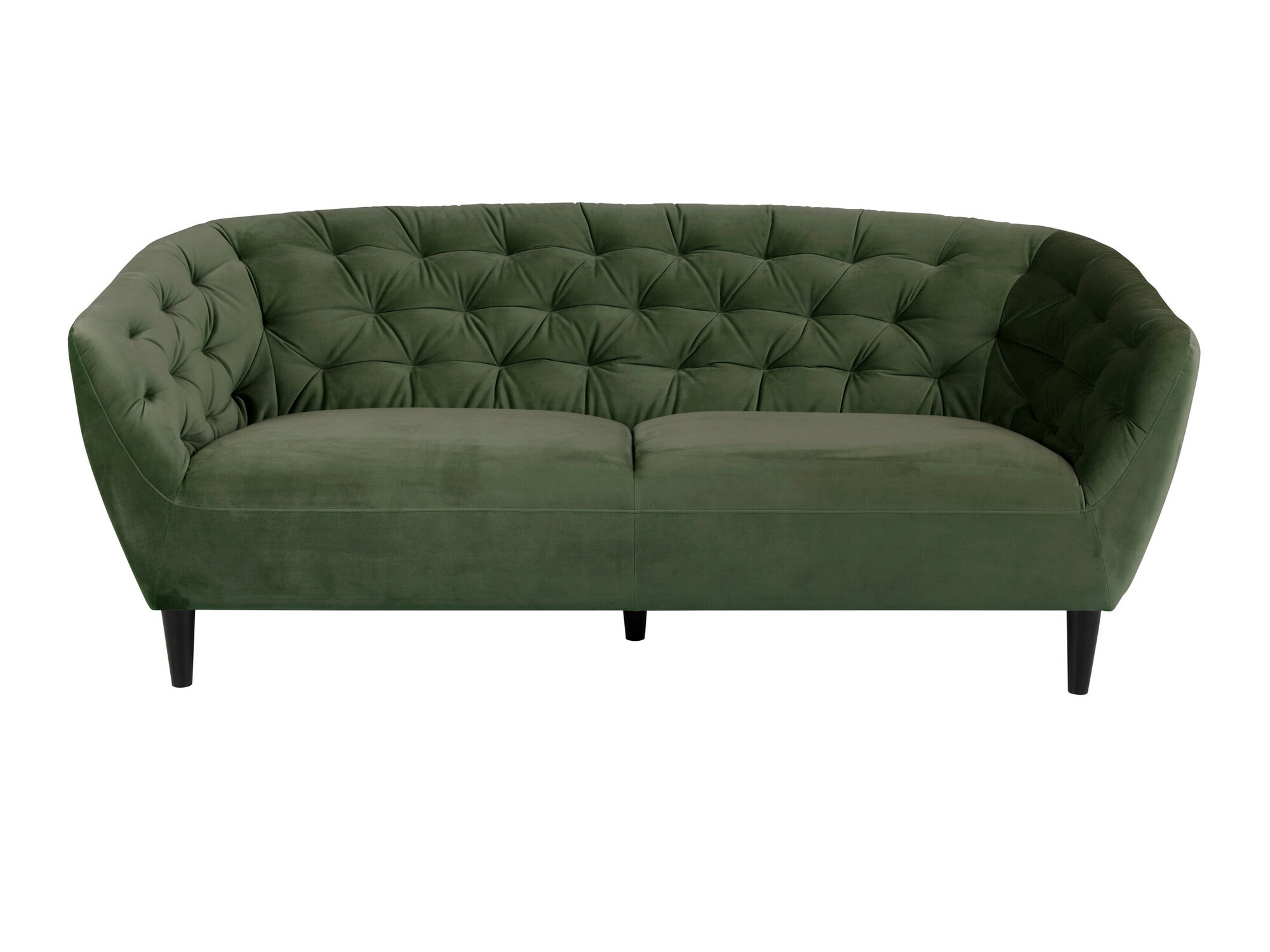 Chesterfield-sófi Norsica 232 (Dökkgrænn)