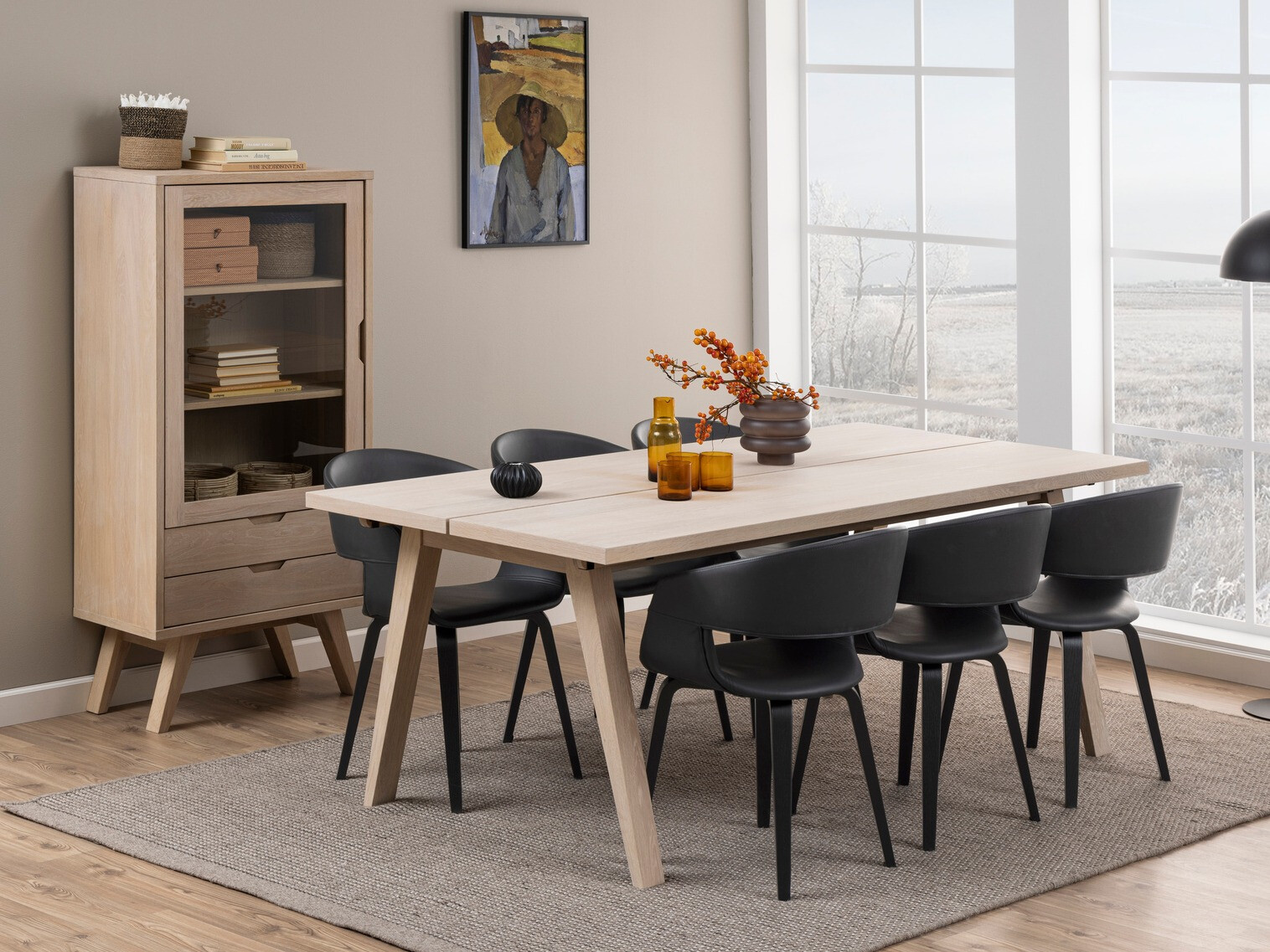 Borðstofusett Norsica Albene 112
