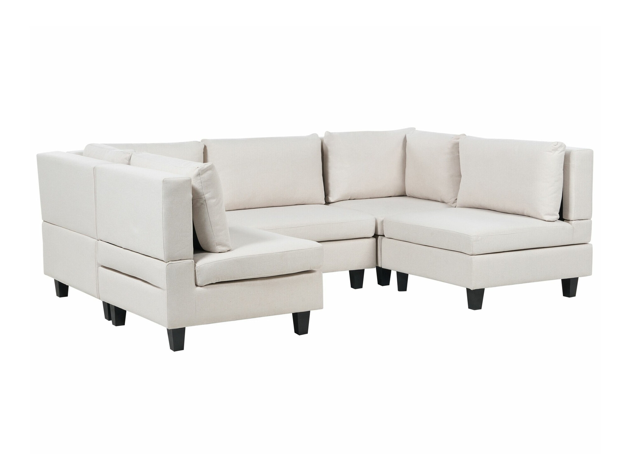 Einingahornsófi Elbmeli 104 (Beige)