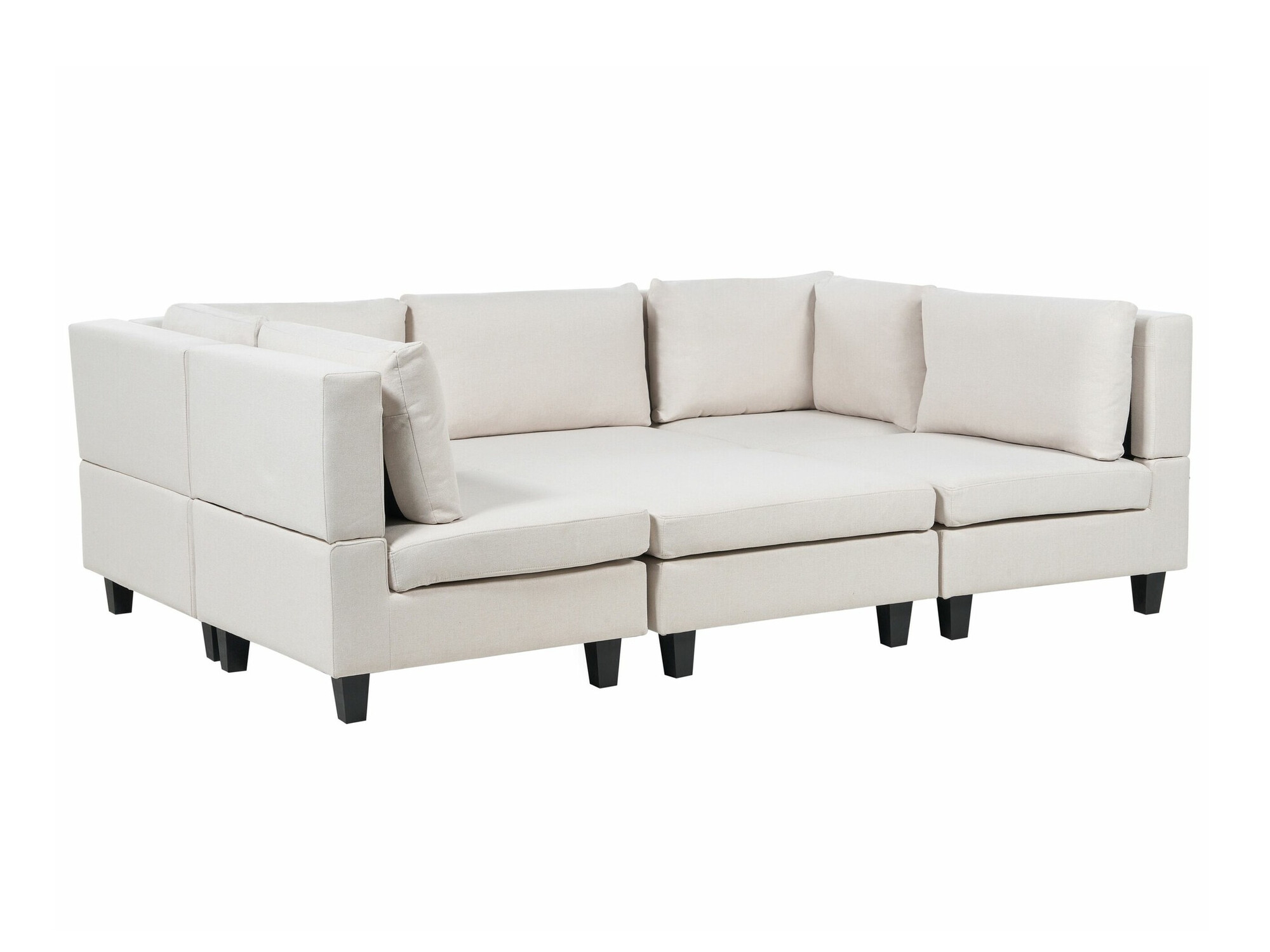 Einingahornsófi Elbmeli 104 (Beige)