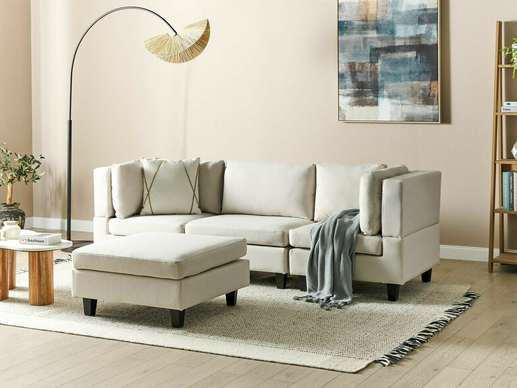 Sófaeining Elbmeli 102 (Beige)