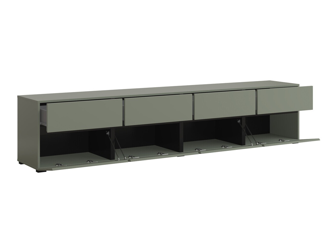 Stofusett Alfere 107 (Grænn)