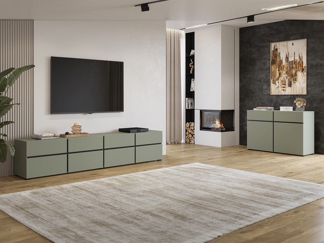 Stofusett Alfere 107 (Grænn)