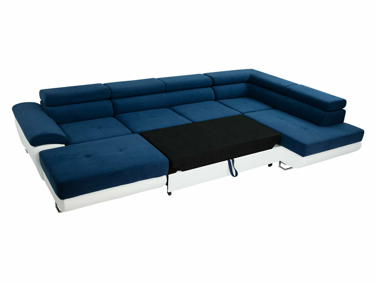 Horn­sófi Comfivo Ruta IV (Soft 017 + Uttario Velvet 2967 + Uttario Velvet 2959)