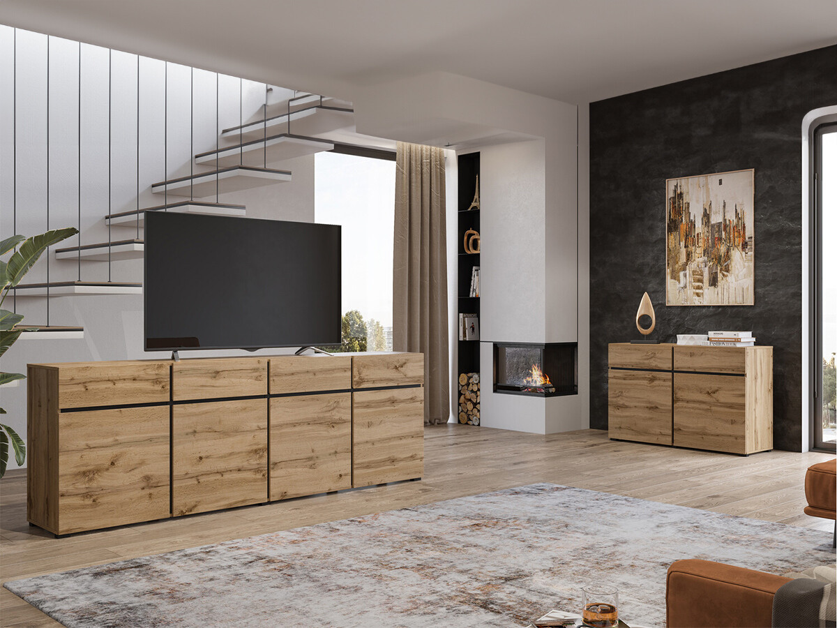 Stofusett Alfere 108 (Wotan-eik)