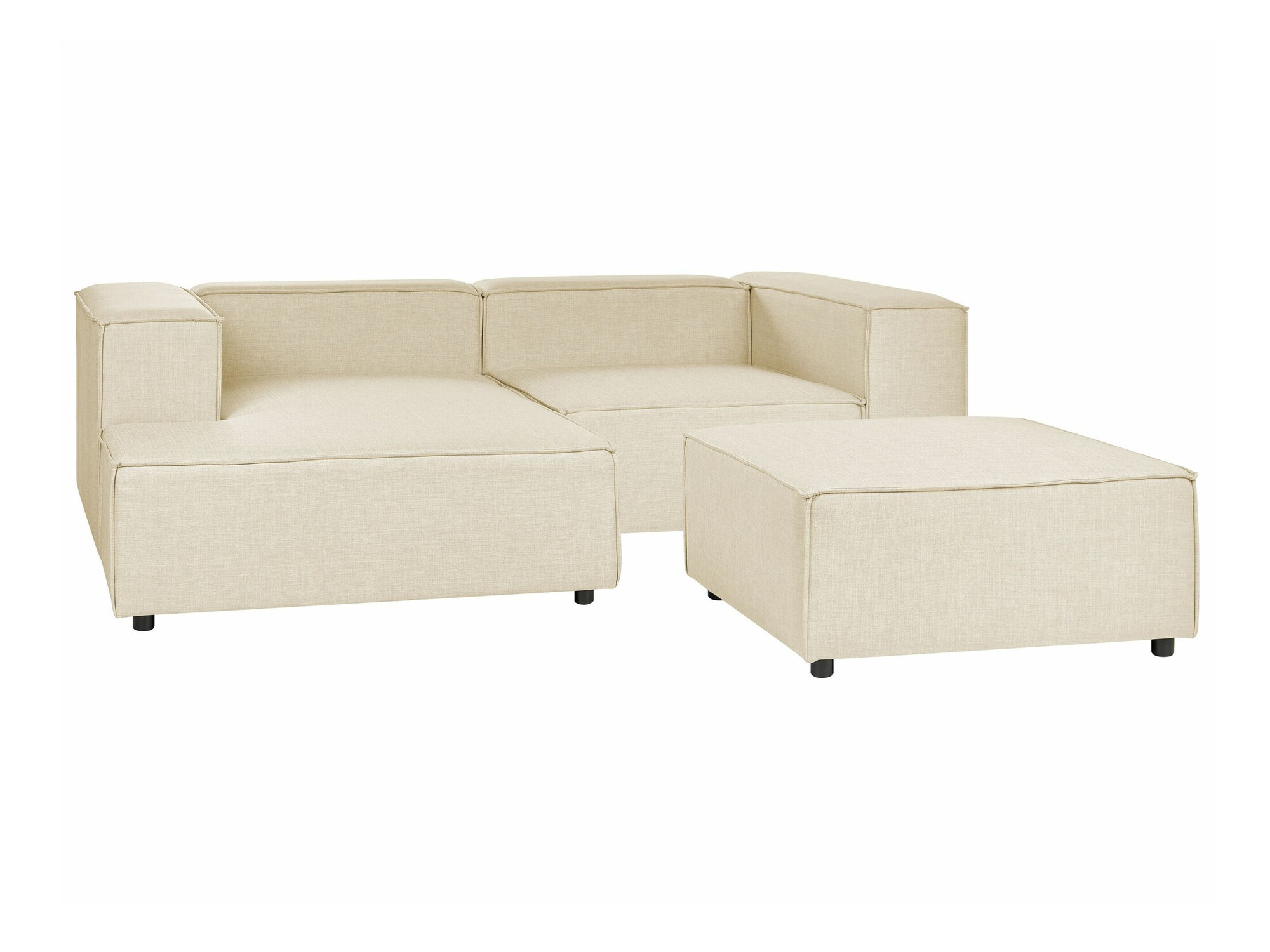 Einingahornsófi Enofloi 104 (Beige)