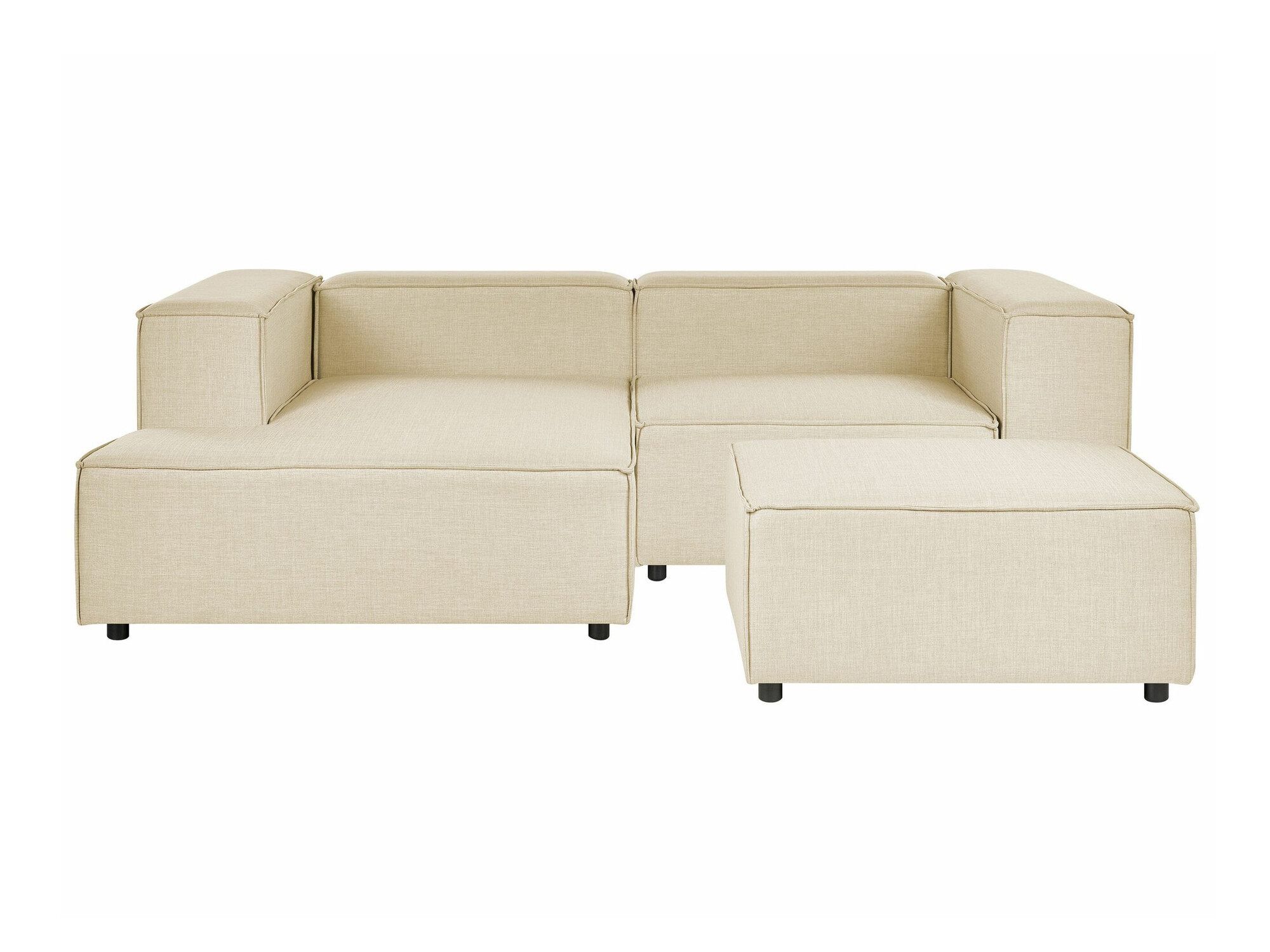 Einingahornsófi Enofloi 104 (Beige)
