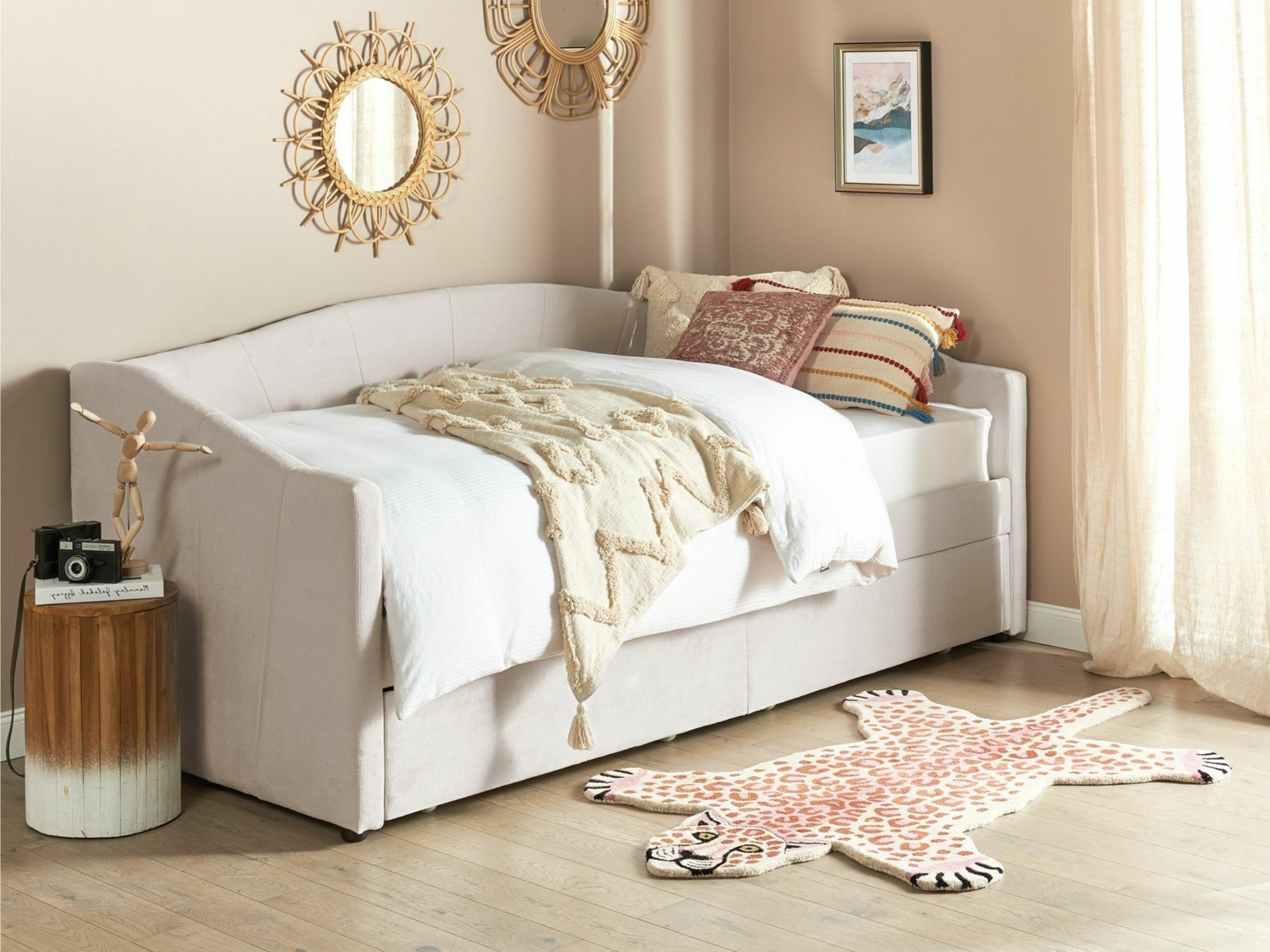 Rúm Berwyn 630 (Beige)