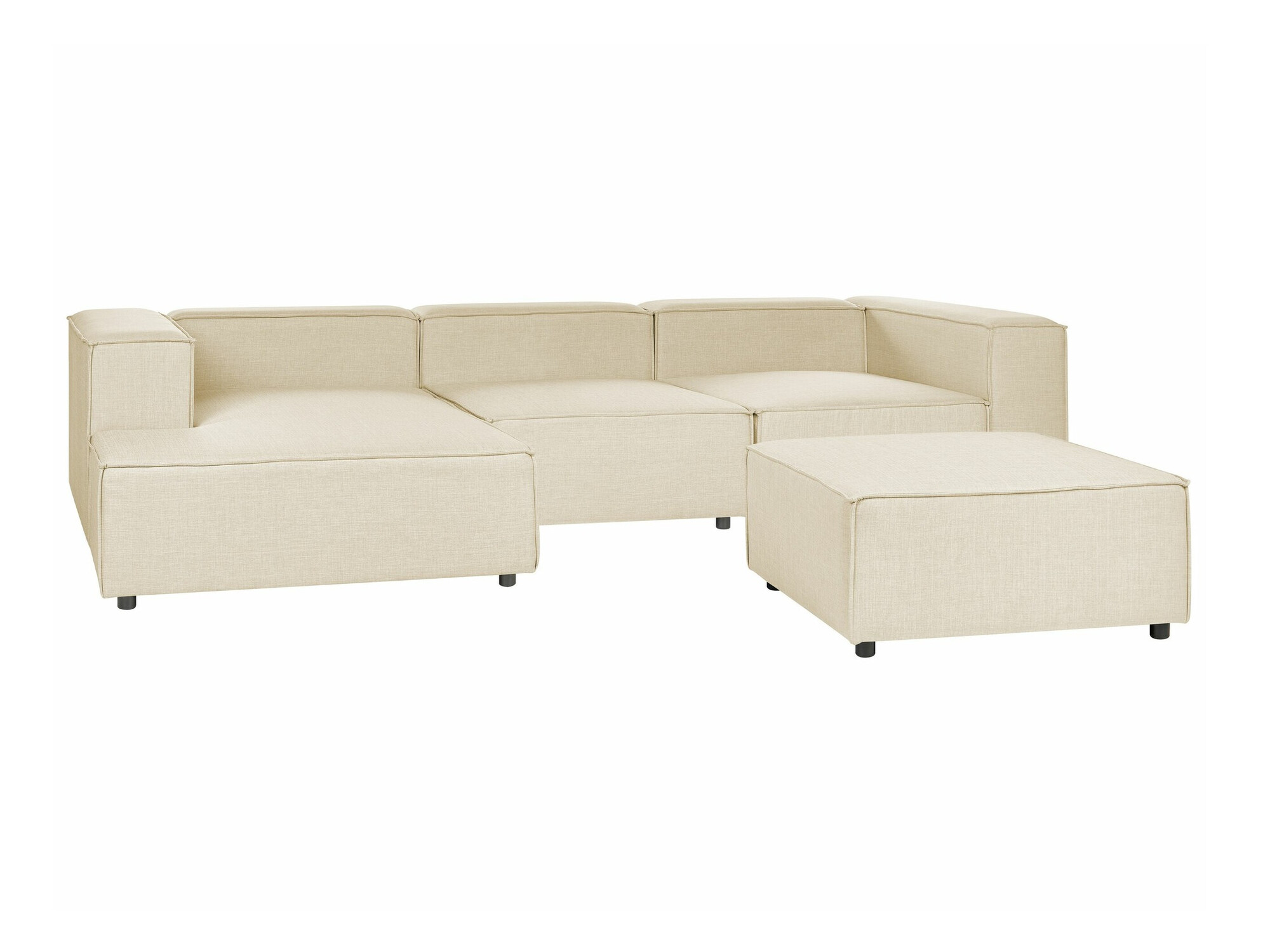 Einingahornsófi Enofloi 105 (Beige)