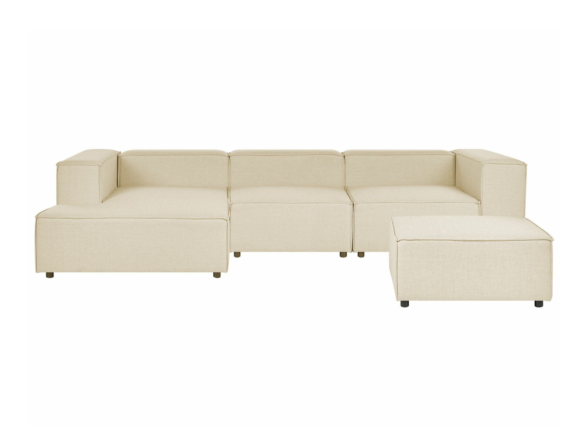Einingahornsófi Enofloi 105 (Beige)