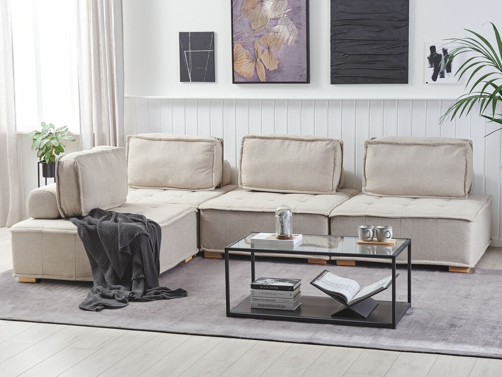 Hægindastóla eining Berwyn 1806 (Beige)